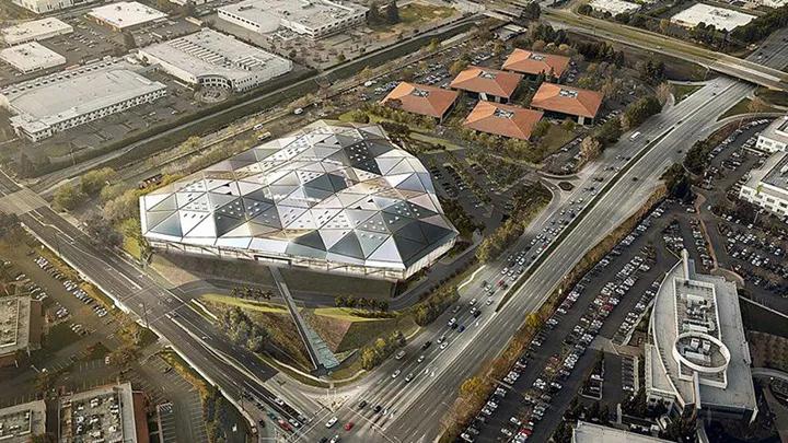 三界視覺 科技公司NVIDIA加州總部辦公空間設(shè)計欣賞 