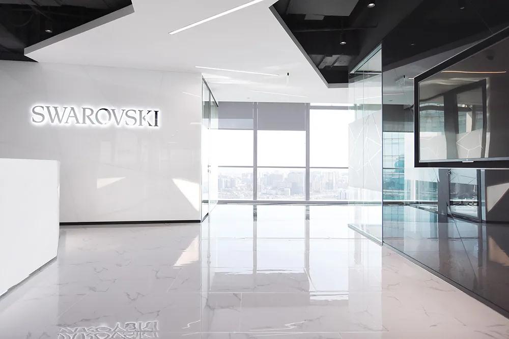 水晶爵士白 SWAROVSKI北京總部辦公室設計欣賞
