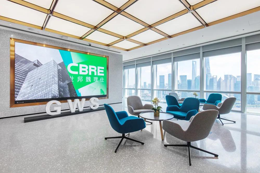 次世代風格 世邦魏理仕CBRE GWS上?？偛哭k公空間設(shè)計賞析